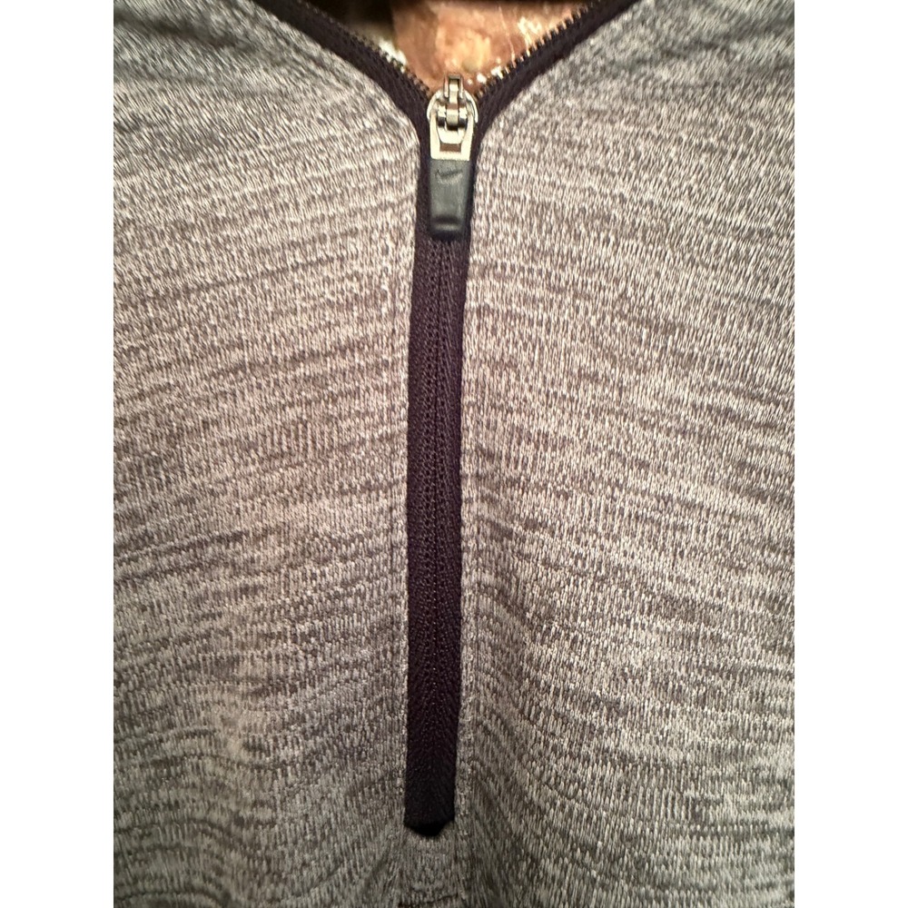 Nike Dri-FIT Mens Grey Heathered LCA Eagles Quarter Zip Pullover Size M - Picture 4 of 8